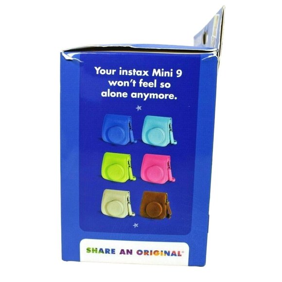 FujiFilm Instax Mini 9 Groovy Case in Smokey White Open Box - Picture 8 of 10